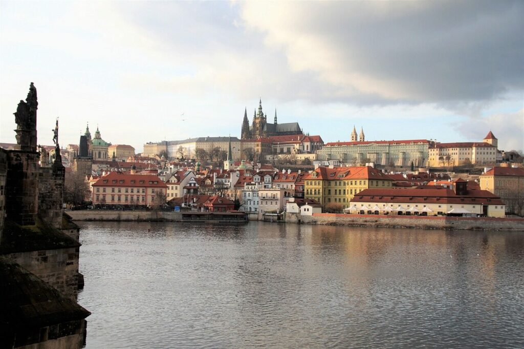 prague, city, river, water, buildings, old town, historic, historical, urban, nature, vltava river, czech republic, europe