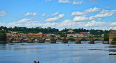 river, vltava river, vltava, prague, city, nature, bridge, water, tourism, europe, czech, travel, landscape, historical, summer, sky, architecture, scenic, charles bridge